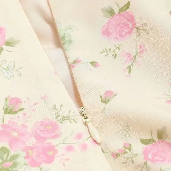 CIDER Floral One Shoulder Ruffle Mini Dress Small - Picture 9 of 11